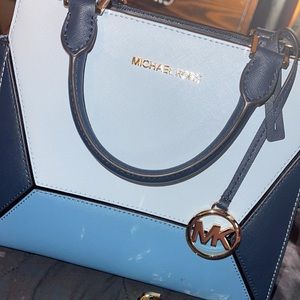 Michael Kors over the shoulder fashion bag.